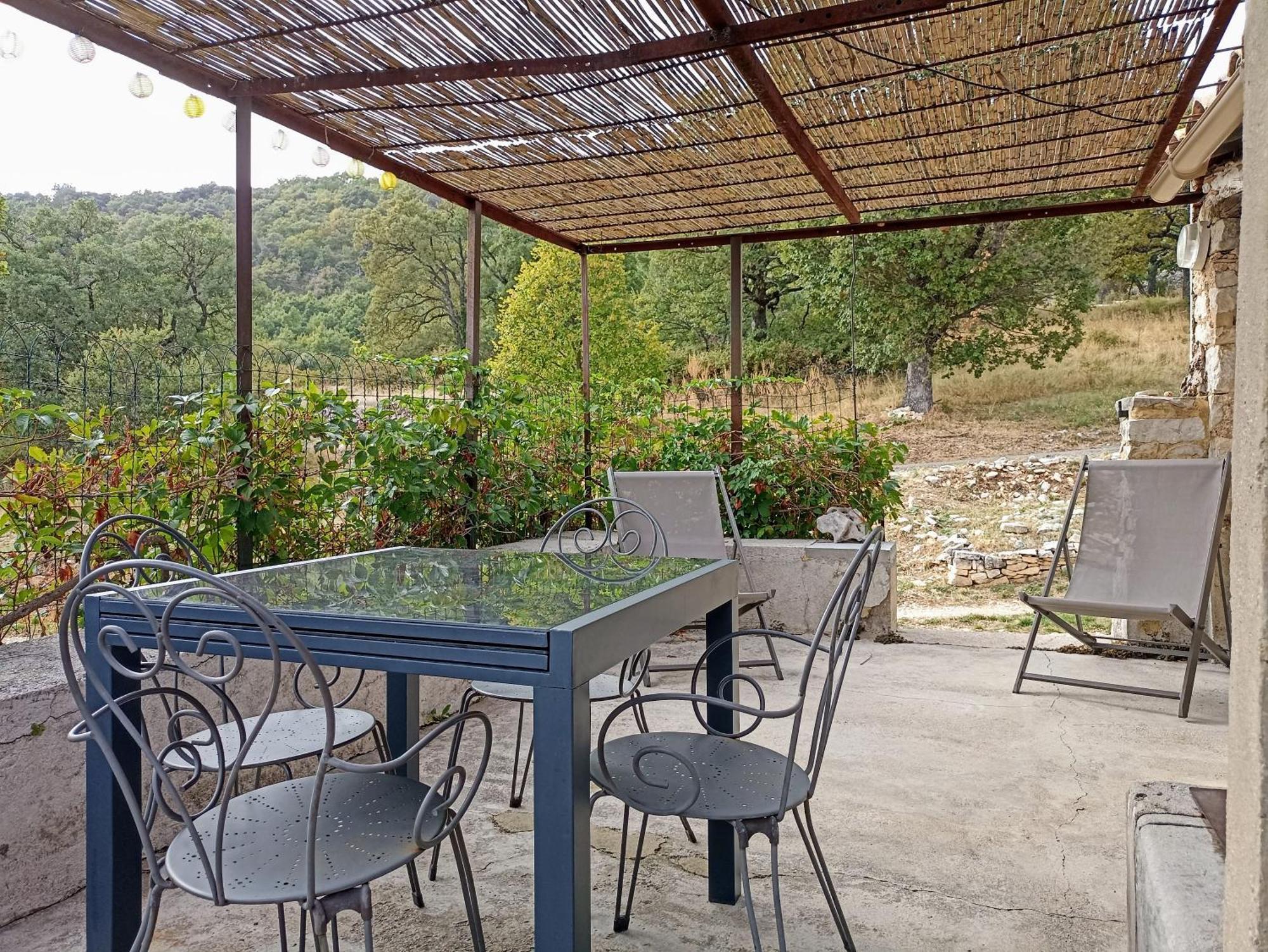 Gite Avec Piscine "La Maison De Valentine" En Provence Montsalier Exteriör bild